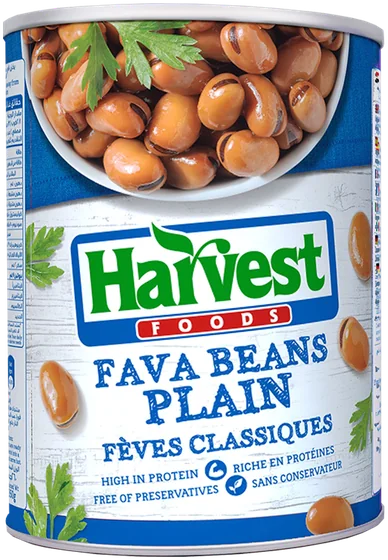 Fava Beans, Plain